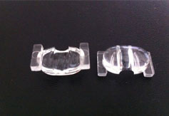 大功率LED路燈專用透鏡，花生米透鏡， led雙角度透鏡 ，led路燈透鏡